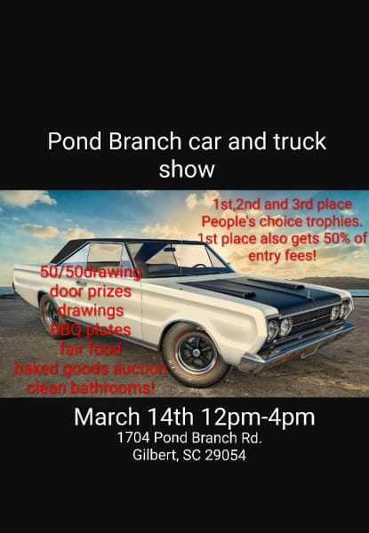 Pond Branch Car and Truck Show