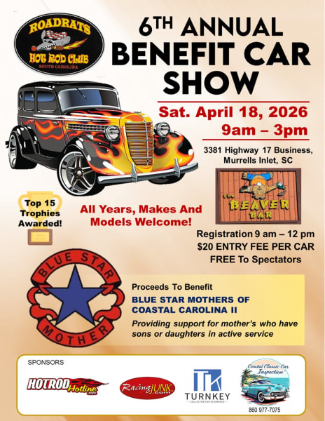 6th Annual Benefit Car Show