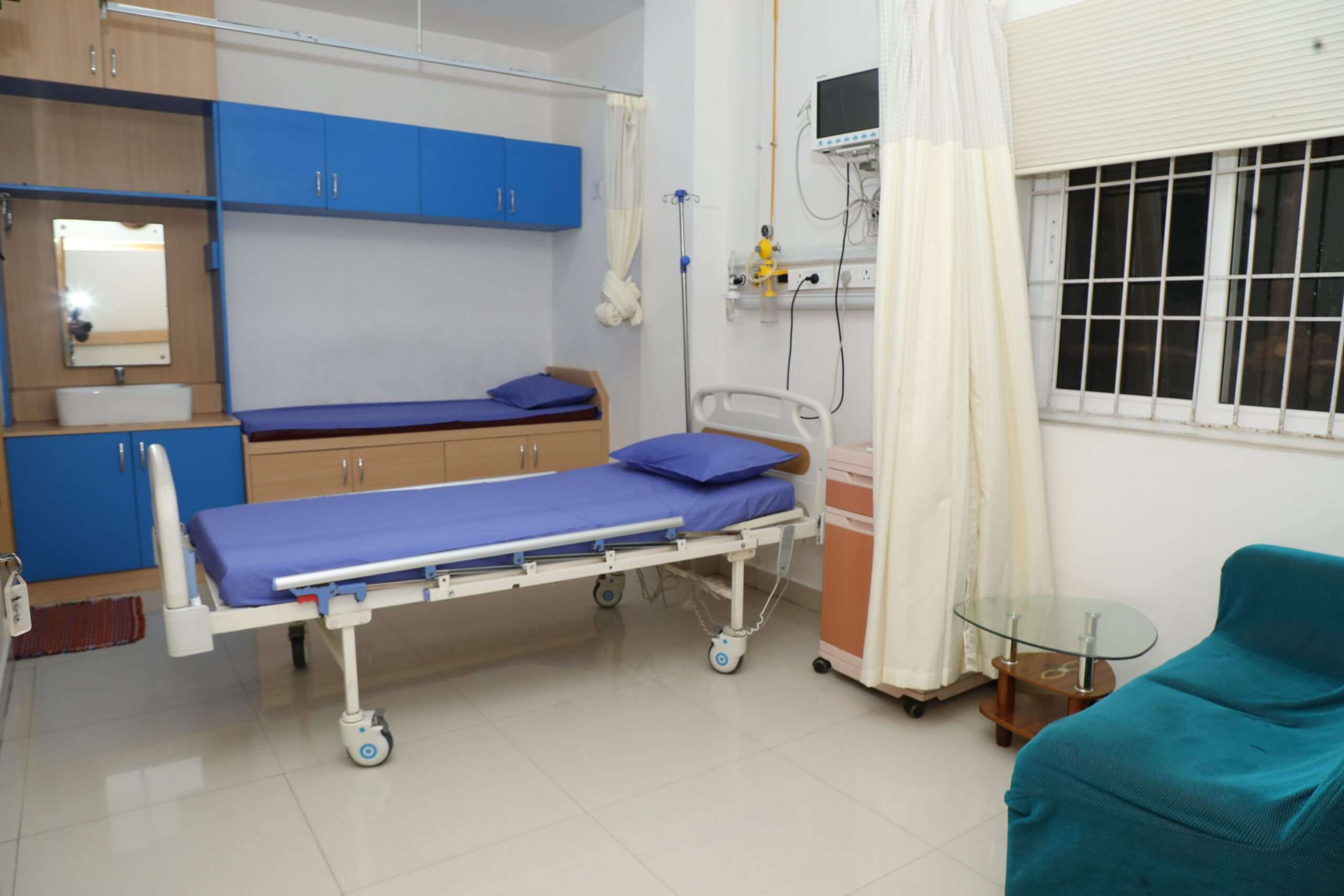 Supreme Hospital Suite Room TV area