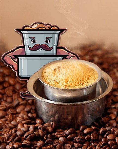 Authentic Madras filter coffee