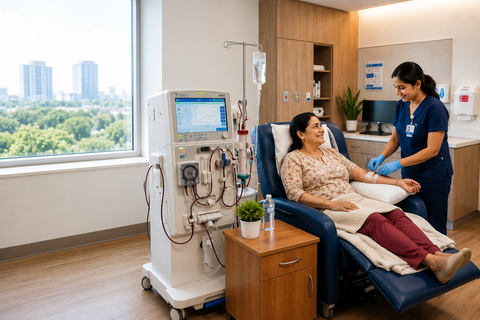 State-of-the-art Dialysis Unit