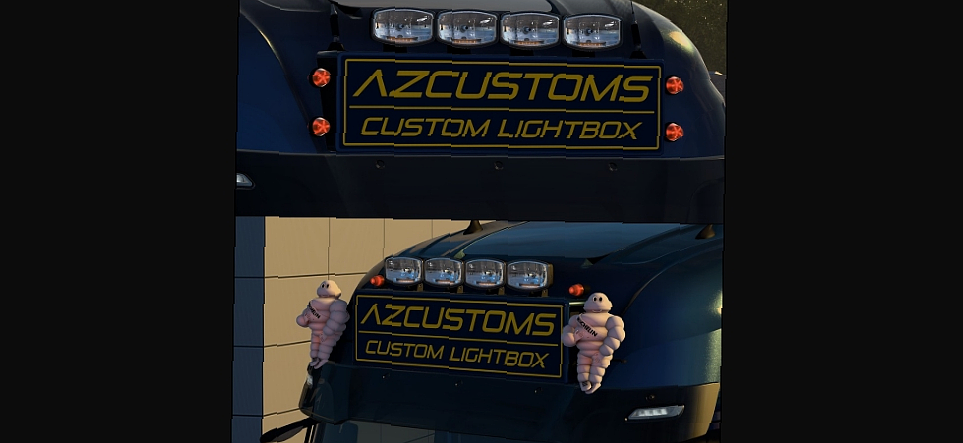 МОД Big Lightbox for SCS Iveco S-Way v1.0 ДЛЯ EURO TRUCK SIMULATOR 2