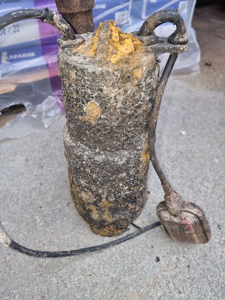 Pompe de relevage sans entretien