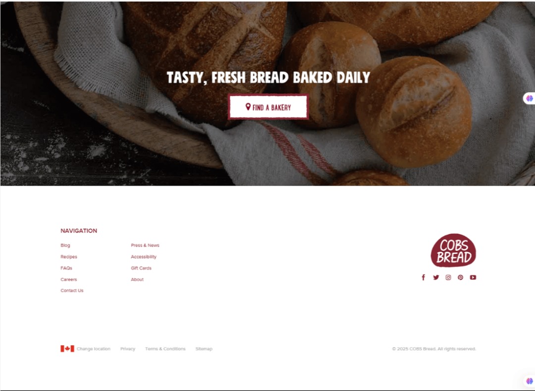 Fresh Baked Bread Products