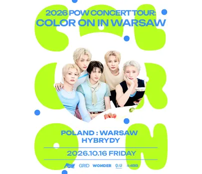 2026 POW CONCERT TOUR: COLOR ON IN WARSAW