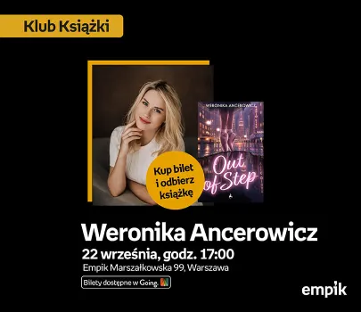 Weronika Ancerowicz w Klubie Książki | książki „Out of Step”