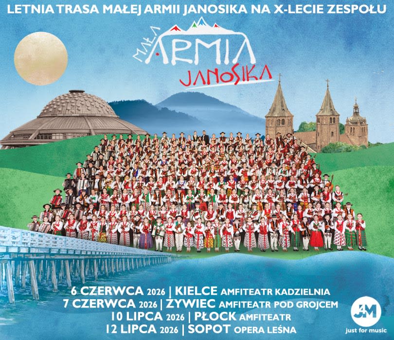 Mała Armia Janosika - X-lecie zespołu — Amfiteatr w Płocku, Płock