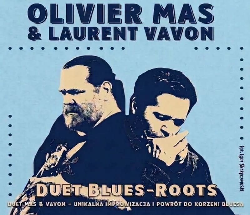 Koncert Olivier Mas & Laurent Vavon – Duet Blues-Roots