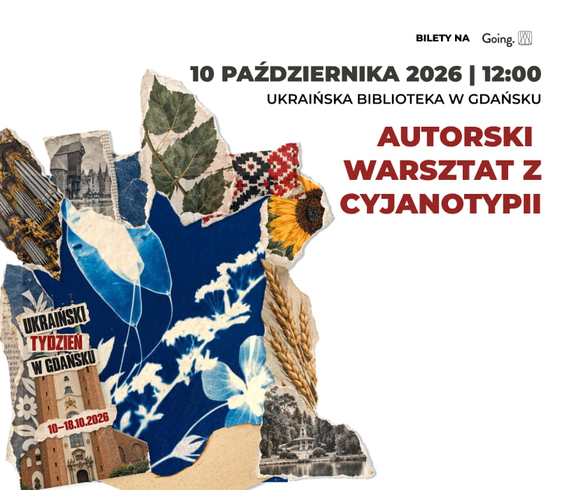 Autorski warsztat artystyczny z cyjanotypii – Ukraiński Tydzień w Gdańsku