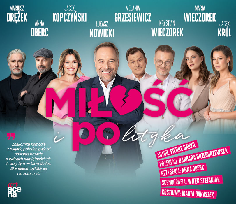 Plakat wydarzenia: MIŁOŚĆ I POLITYKA