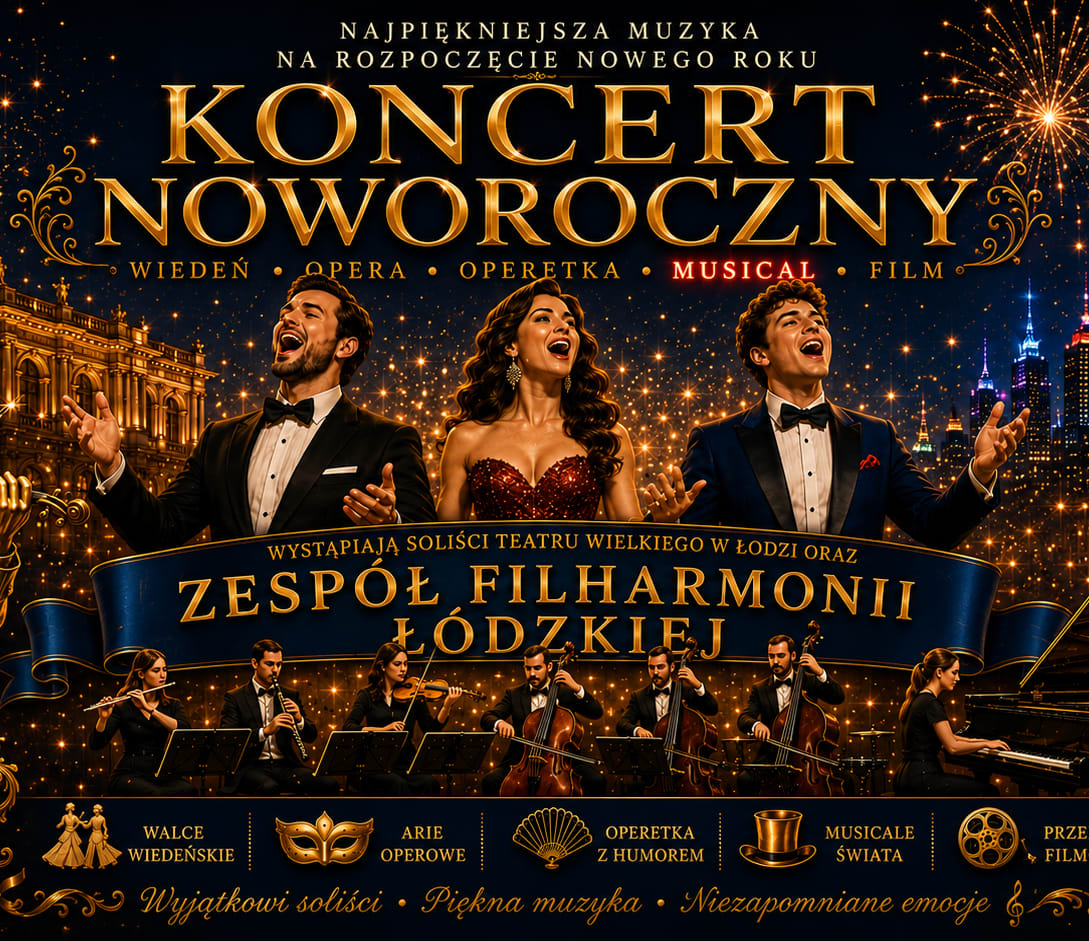 Koncert Noworoczny – od straussa po muzykę filmową
