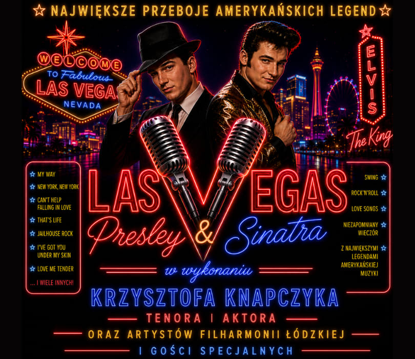 Plakat wydarzenia: LAS VEGAS - Sinatra & Presley