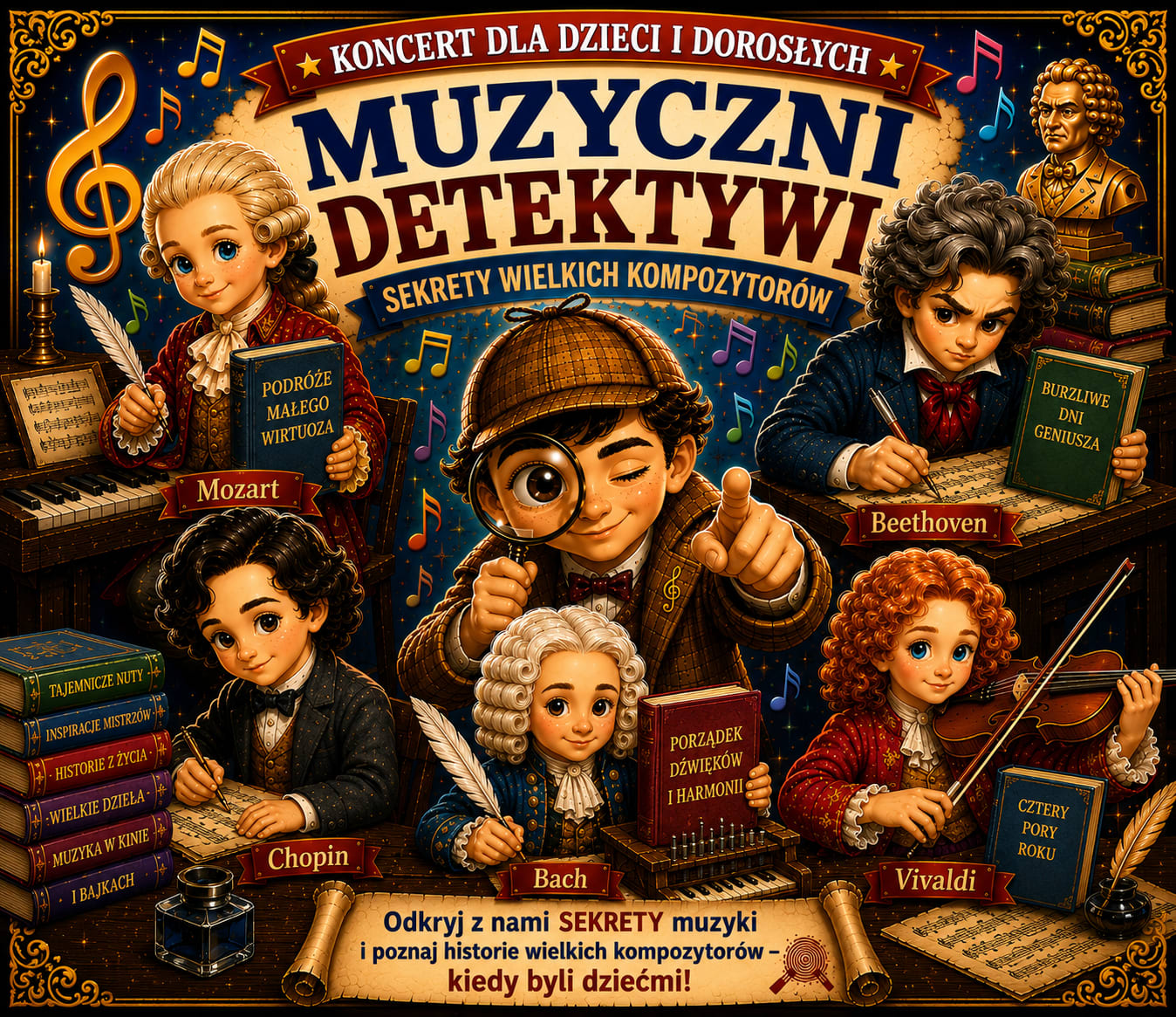 Muzyczni Detektywi – Sekrety Wielkich Kompozytorów