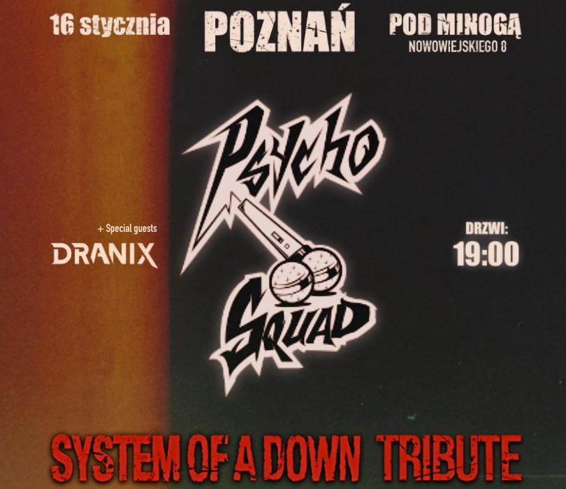 System Of A Down Tribute | Psycho Squad | Poznań