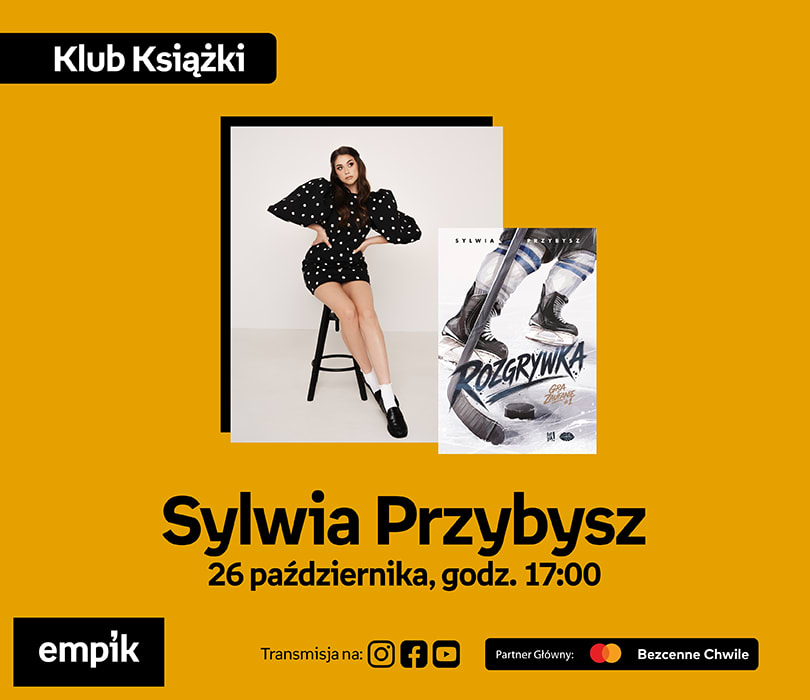 Sylwia Przybysz na Targach Książki Empiku | Rozgrywka. Gra o zaufanie. Tom 1