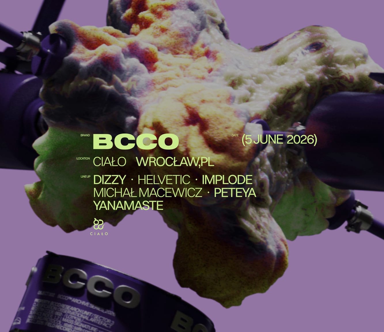 Ciało × BCCO: Yanamaste, Dizzy, Macewicz, Laguna