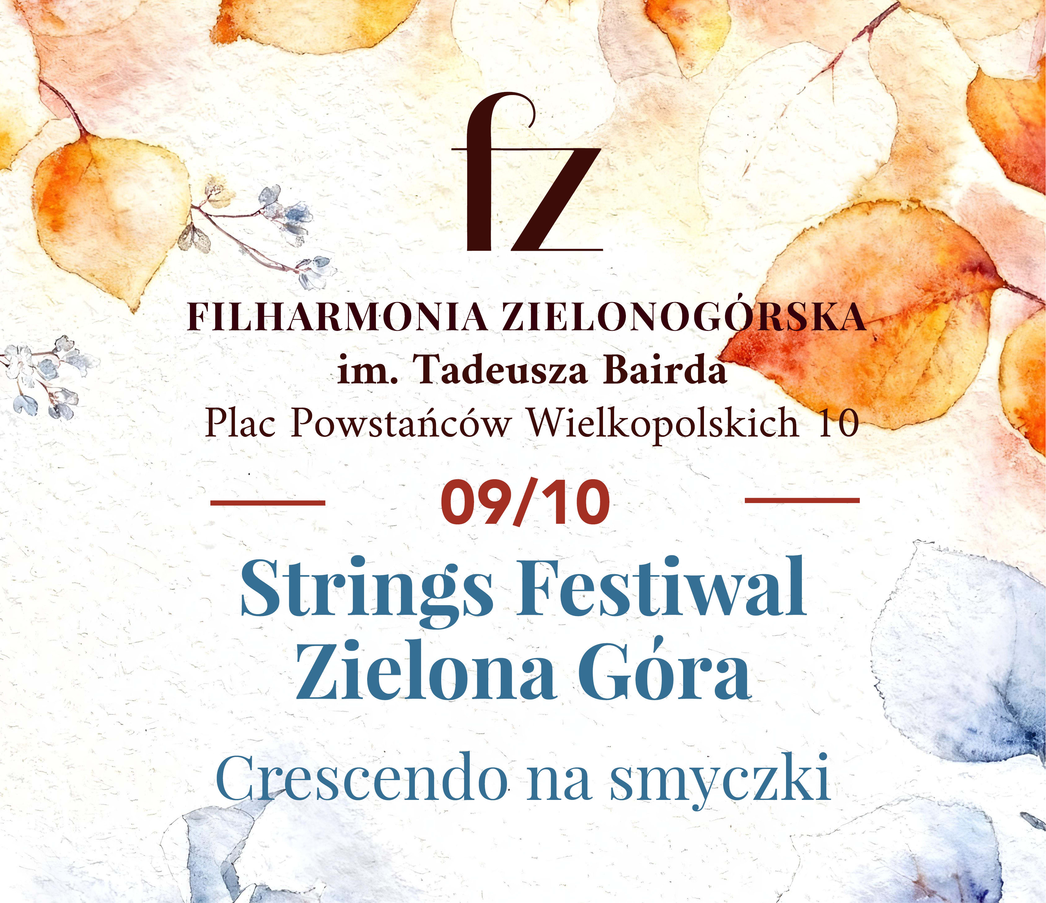 Strings Festiwal Zielona Góra. „Crescendo na smyczki”