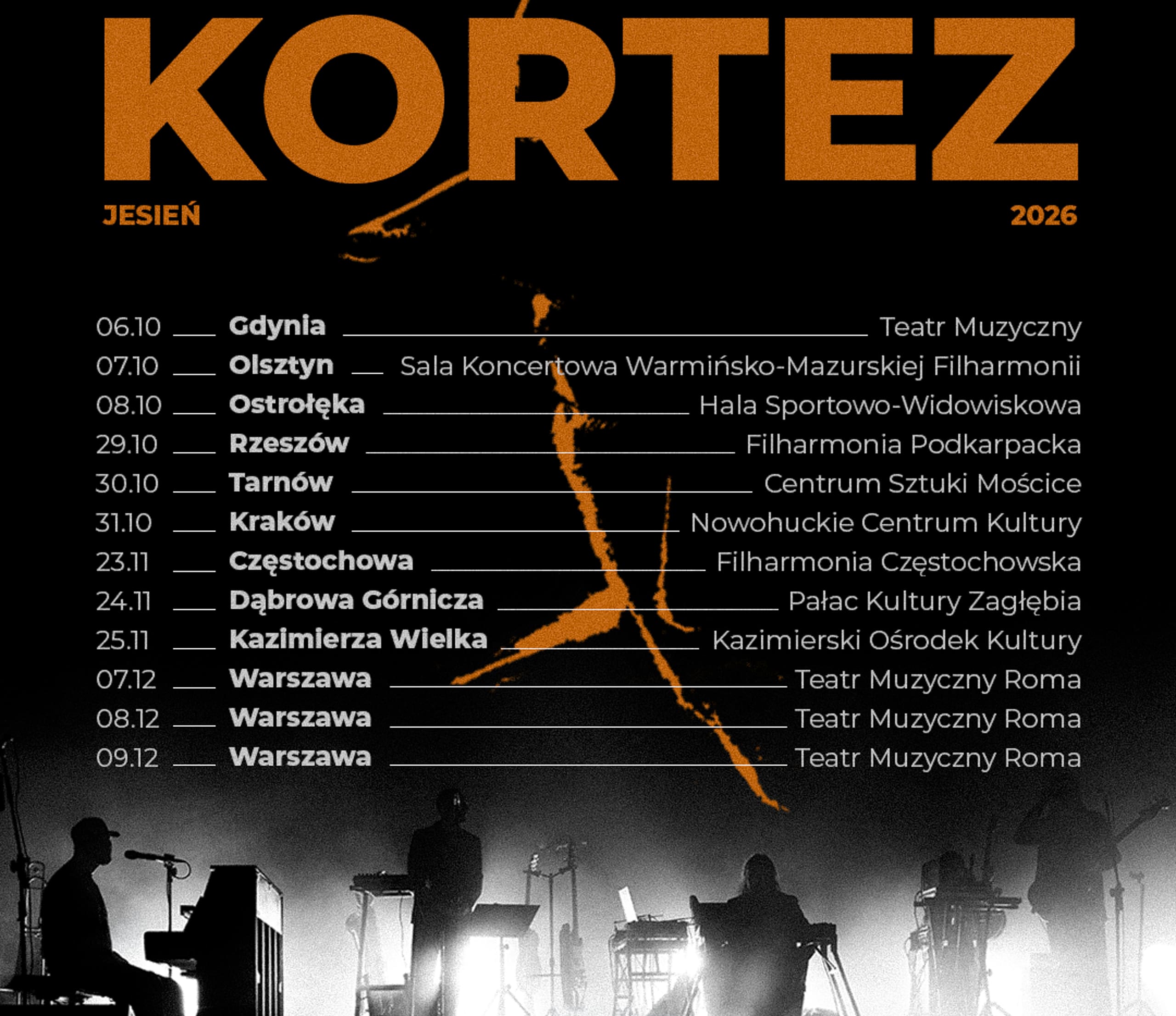 KORTEZ | JESIEŃ 2026 | WARSZAWA 2