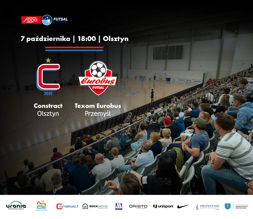 Constract Olsztyn vs Texom Eurobus Przemyśl – FOGO Futsal Ekstraklasa