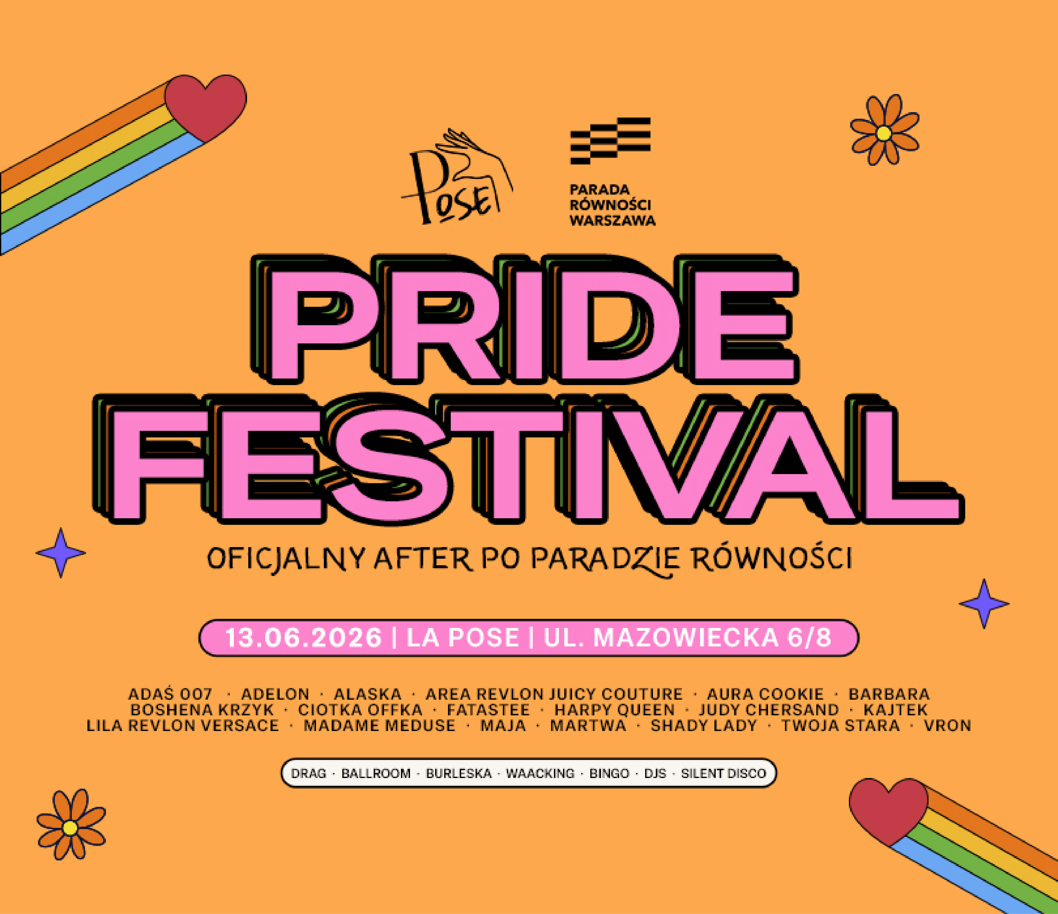 Oficjalny After po Paradzie Równości / Wejście bez kolejki!