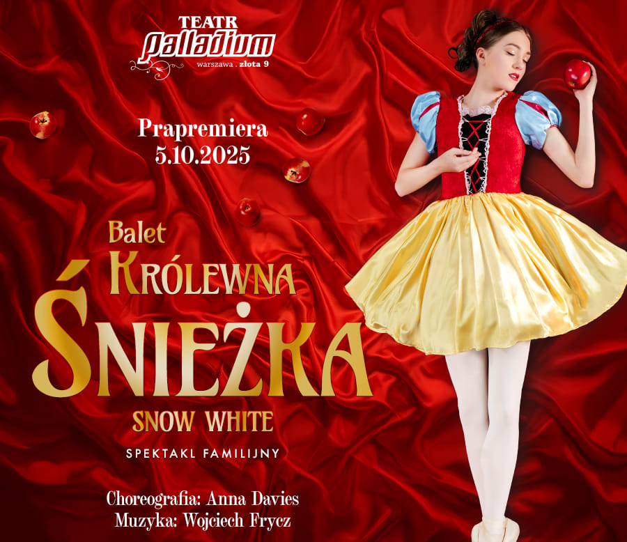 Plakat wydarzenia: Balet Królewna śnieżka 10:00