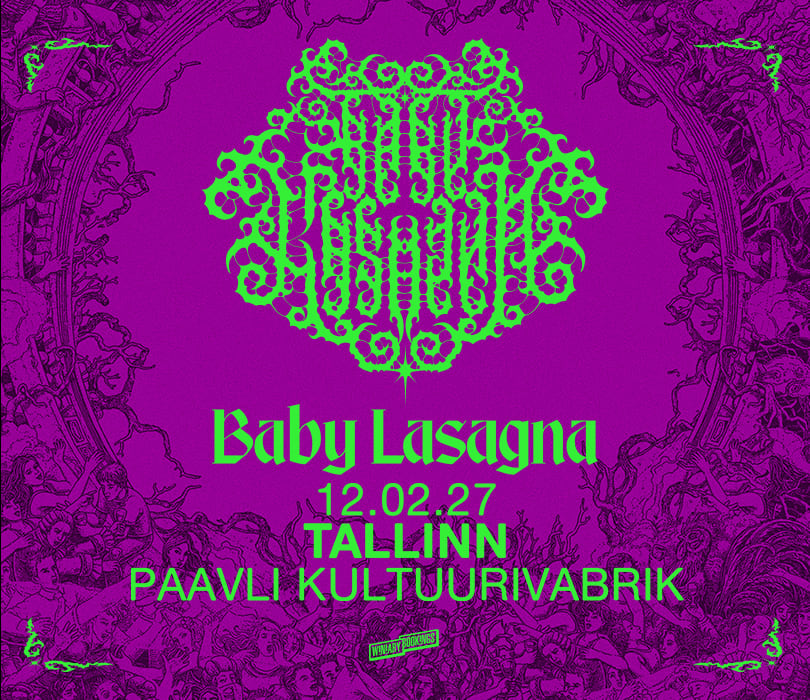Plakat wydarzenia: BABY LASAGNA | Tallinn