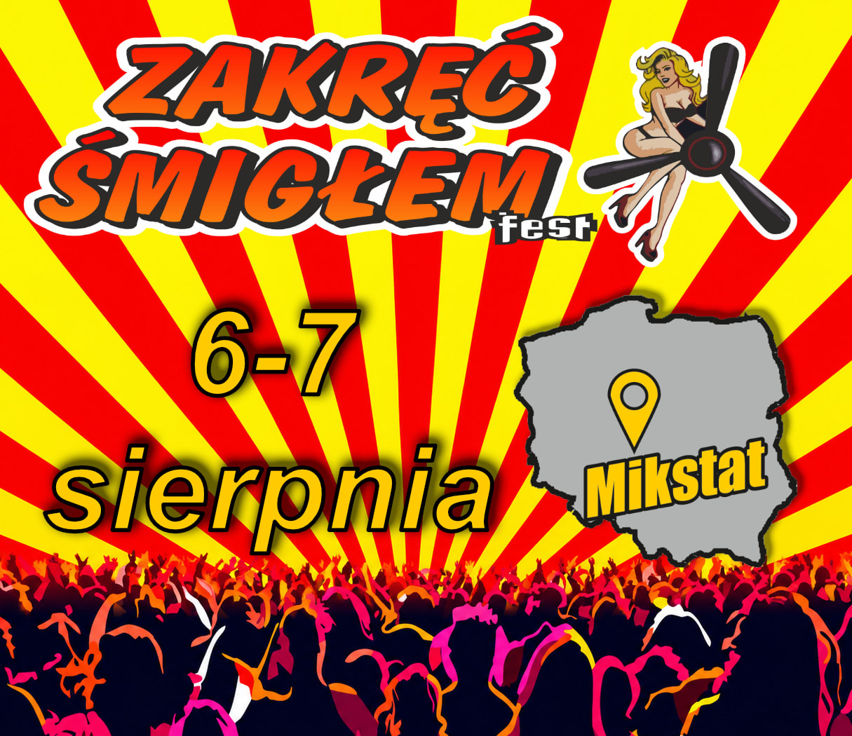 Plakat wydarzenia: Festiwal Zakręć Śmigłem 2027