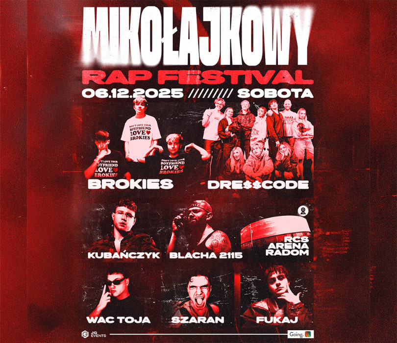 MIKOŁAJKOWY RAP FESTIVAL , Bilety na Koncerty, Radom | Going.