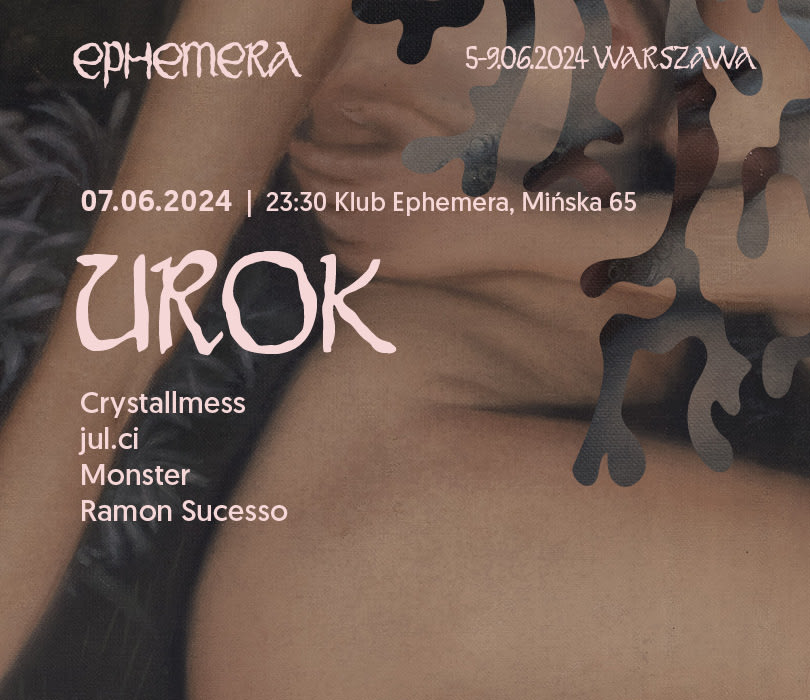 Going. | Ephemera 2024: UROK - Crystallmess / Ramon Sucesso / Monster / jul.ci - Mińska 65