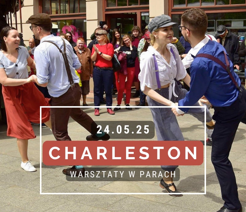 Going. | Warsztaty tańca „Charleston” w parach - Łódzkie Centrum Wydarzeń