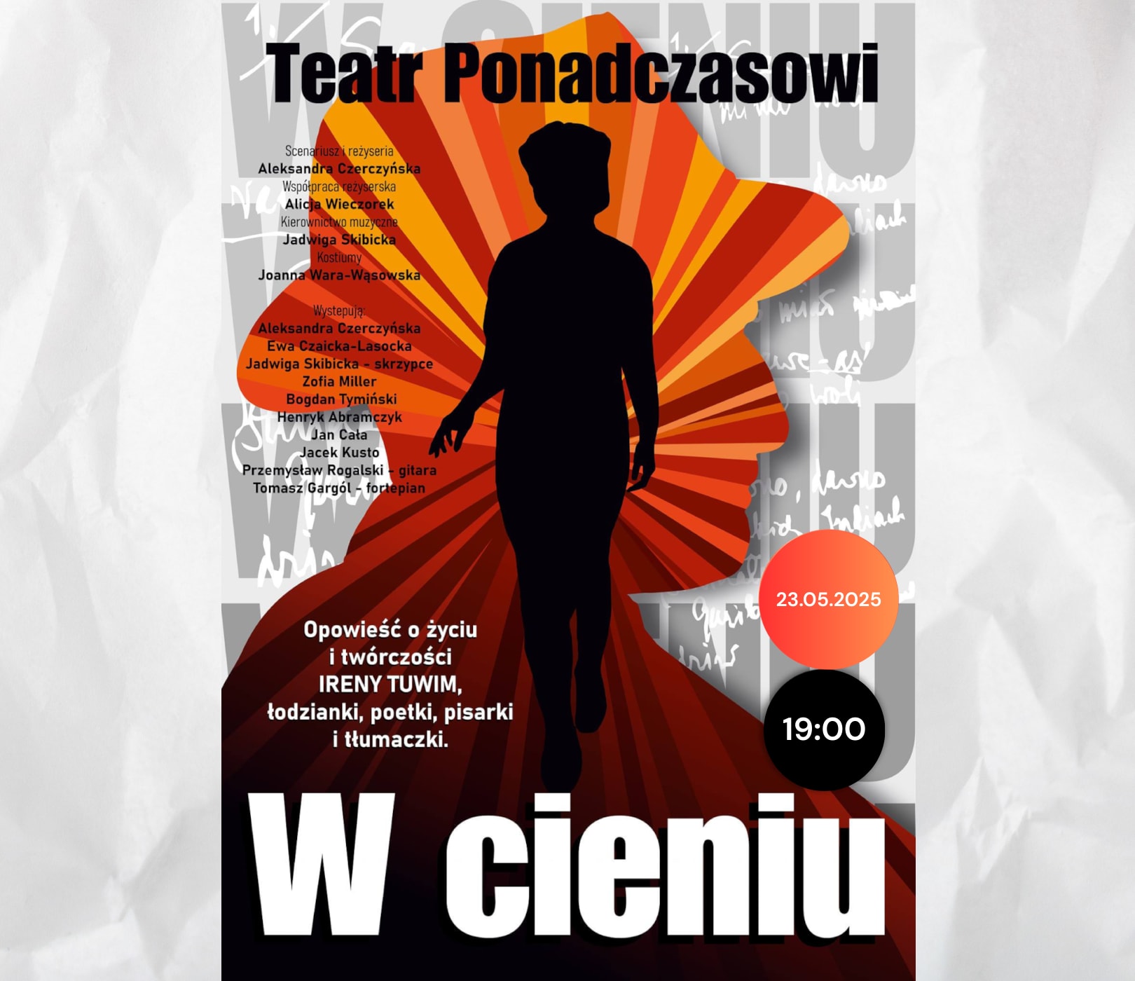Going. | ŁCW zaprasza: "W cieniu" - spektakl Teatru Ponadczasowi - Łódzkie Centrum Wydarzeń