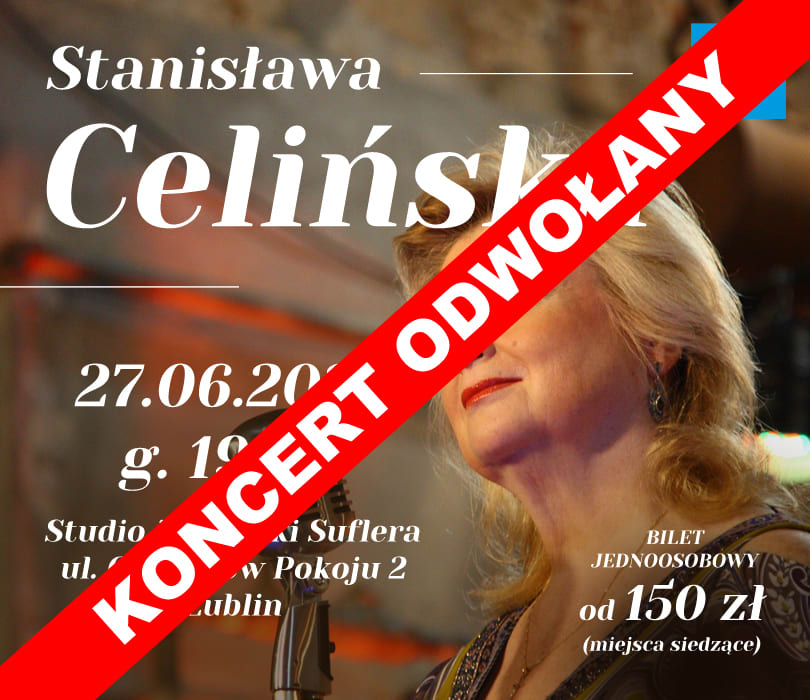 Going. | Koncert Stanisławy Celińskiej - Studio im. Budki Suflera w Polskim Radiu Lublin