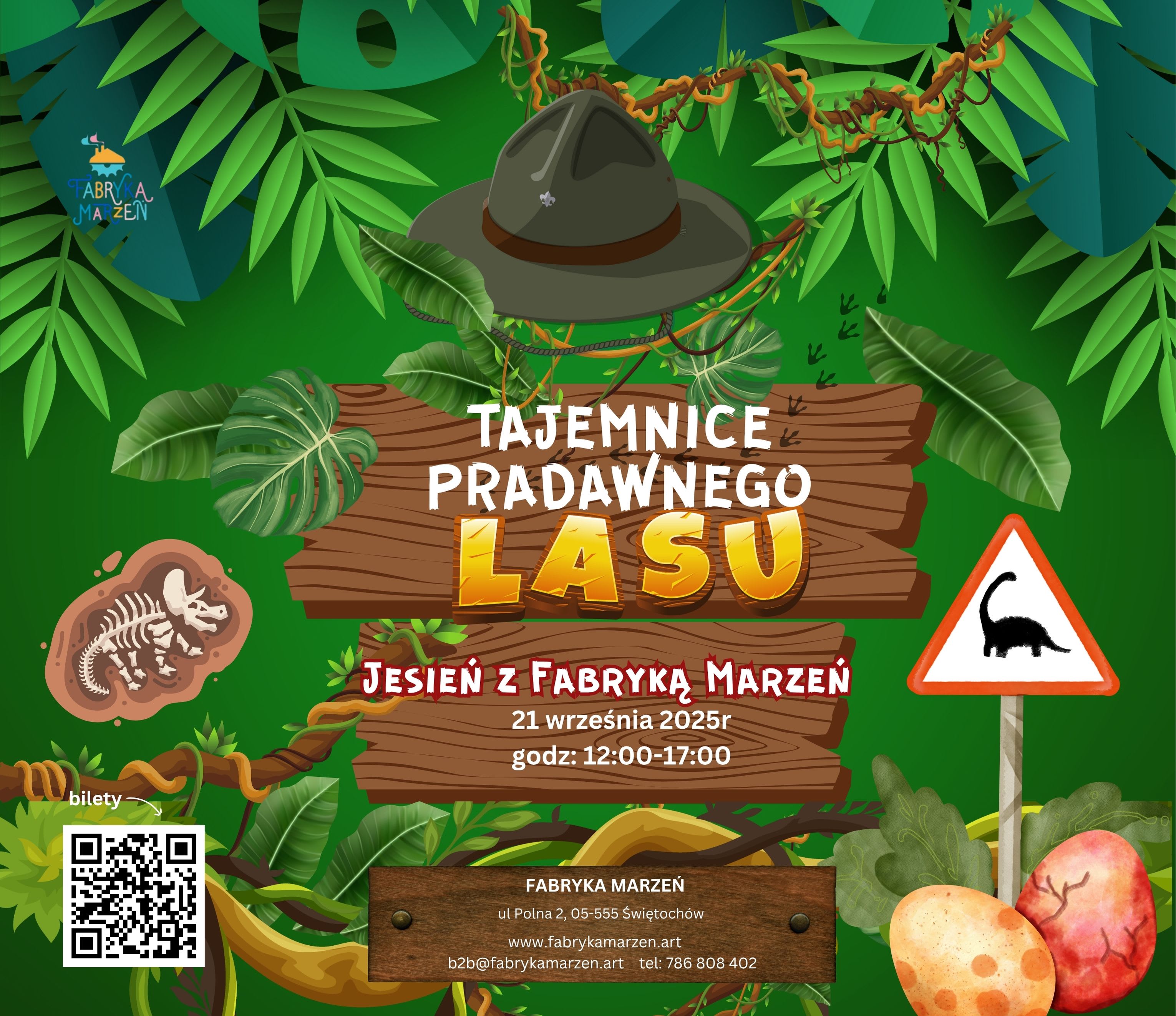 Going. | Tajemnice Pradawnego Lasu | Warsztaty rodzinne | 21.09.2025 - Fabryka Marzeń
