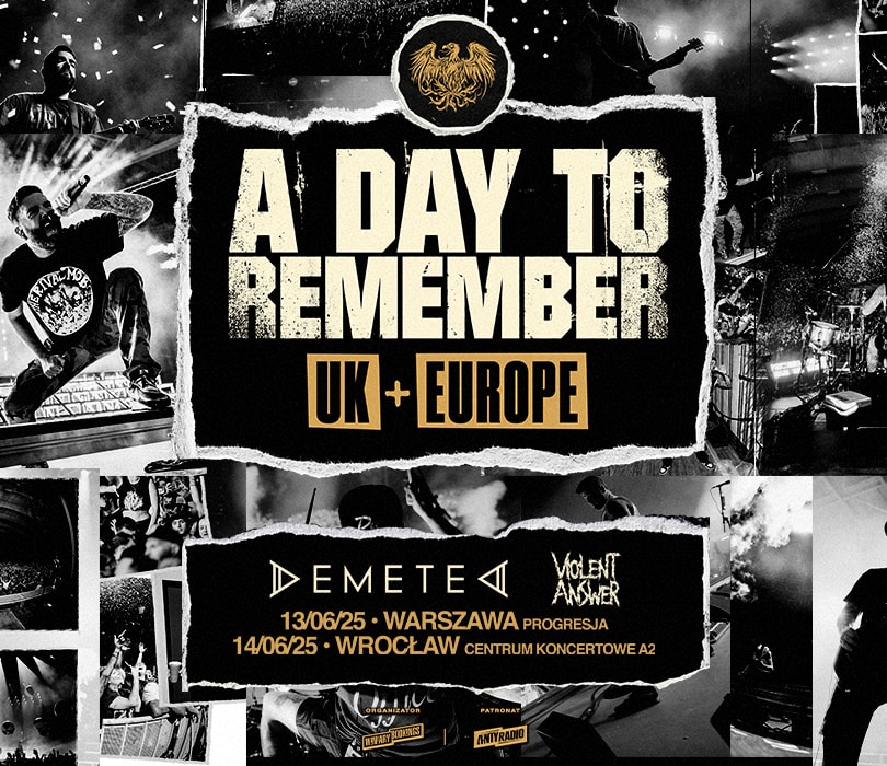 Going. | A Day To Remember - A2 - Centrum Koncertowe