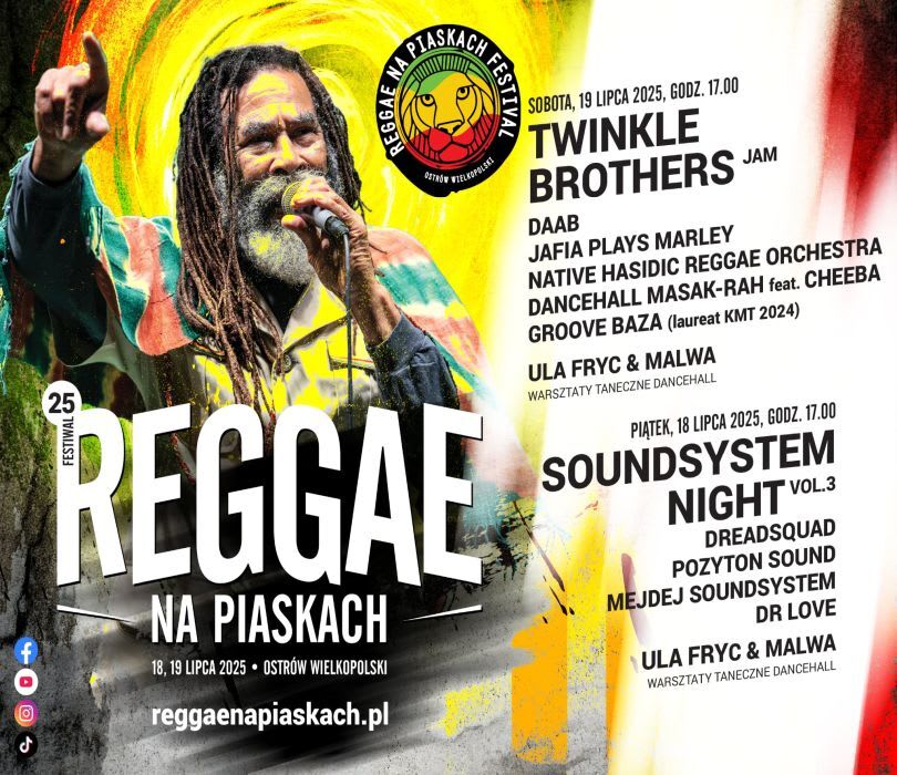 Going. | 25. Festiwal Reggae na Piaskach - Piaski Szczygliczka