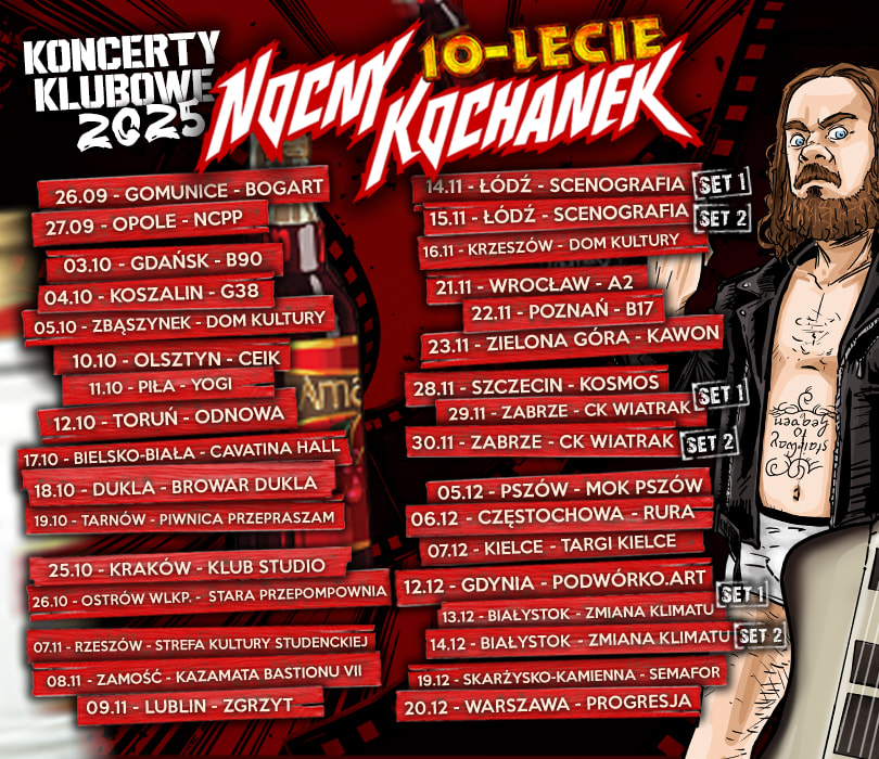 Going. | 10-lecie | Nocny Kochanek - Klub Muzyczny Bogart