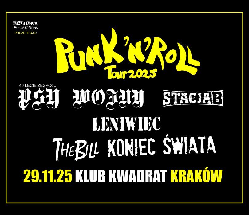 Going. | Punk’n’Roll Tour 2025 - Klub Kwadrat