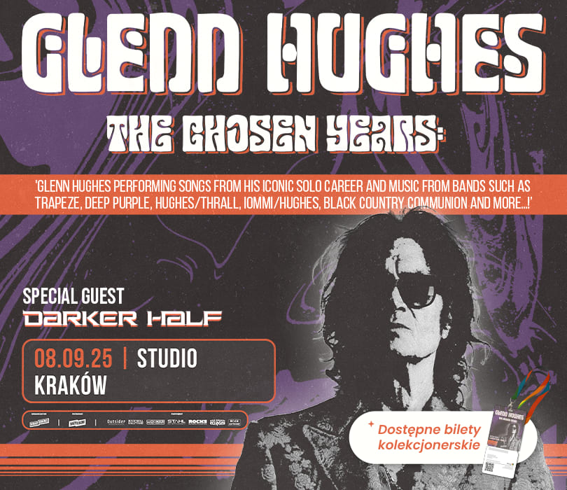Going. | Glenn Hughes X The Chosen Years | Kraków - Klub Studio