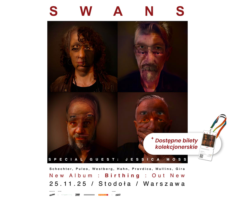 Going. | SWANS + Jessica Moss | Warszawa - Klub Stodoła