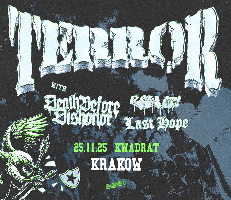 Going. | TERROR - ONLY THE HARD EUROPEAN TOUR 2025 | Kraków - Klub Kwadrat