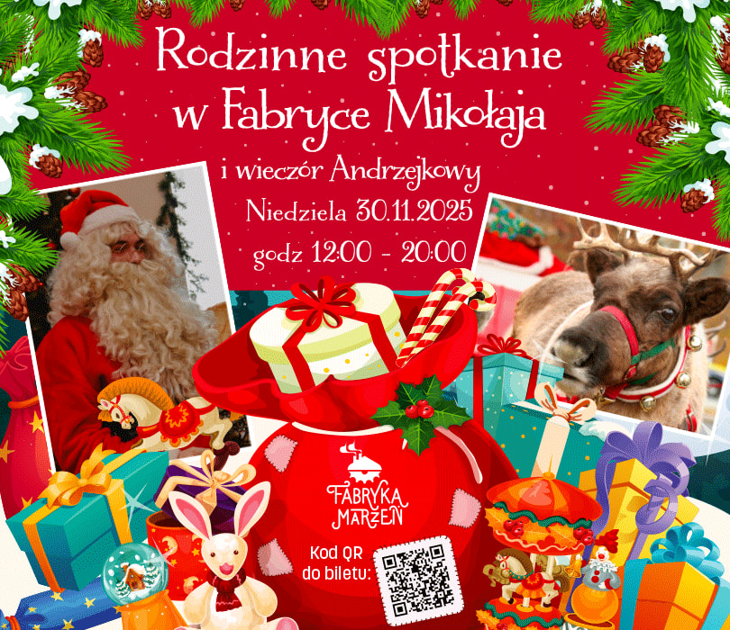 Going. | Rodzinne spotkanie w Fabryce Mikołaja - Fabryka Marzeń