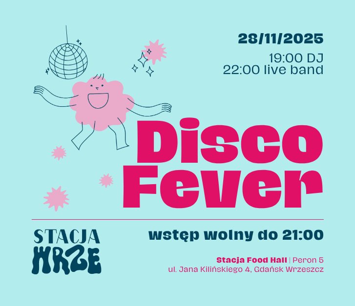 Going. | Disco Fever | live band party - PERON 5 | Stacja Food Hall