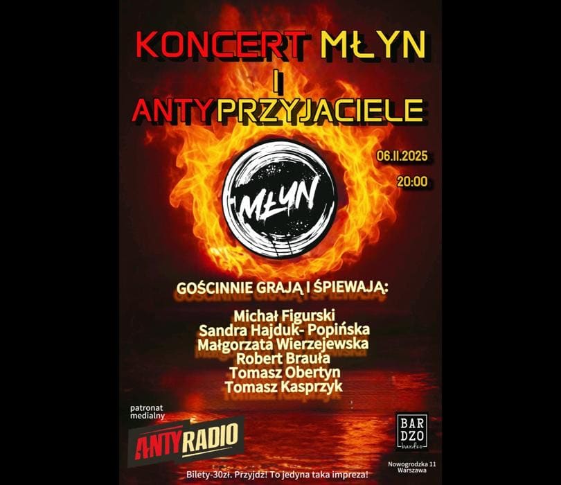 Going. | Koncert MŁYN i ANTYPRZYJECIELE - BARdzo bardzo