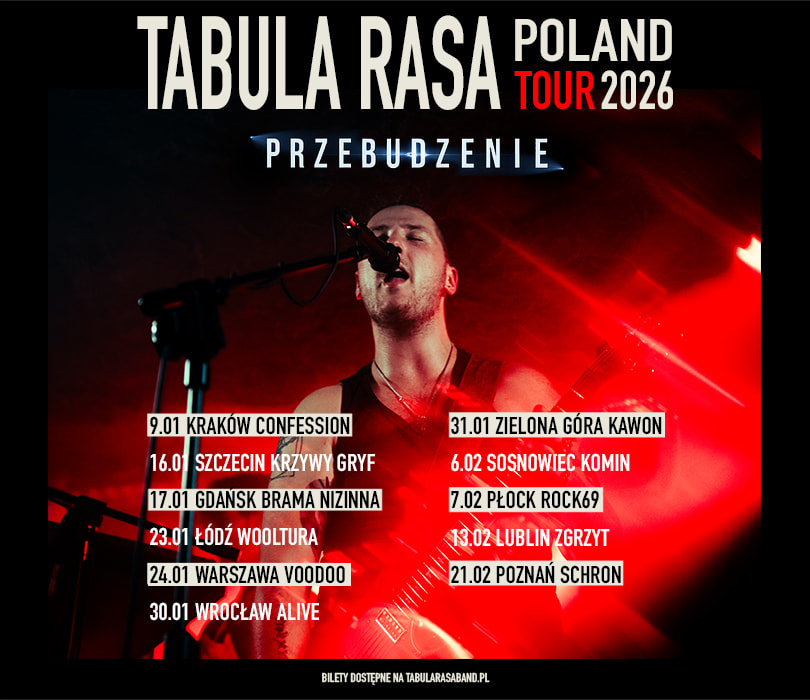 Going. | Tabula Rasa Przebudzenie Tour 2026 - Fabryka Kultury Zgrzyt