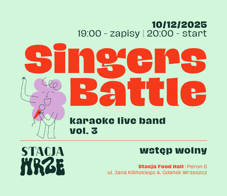 Going. | Singers Battle - karaoke live band - PERON 5 | Stacja Food Hall