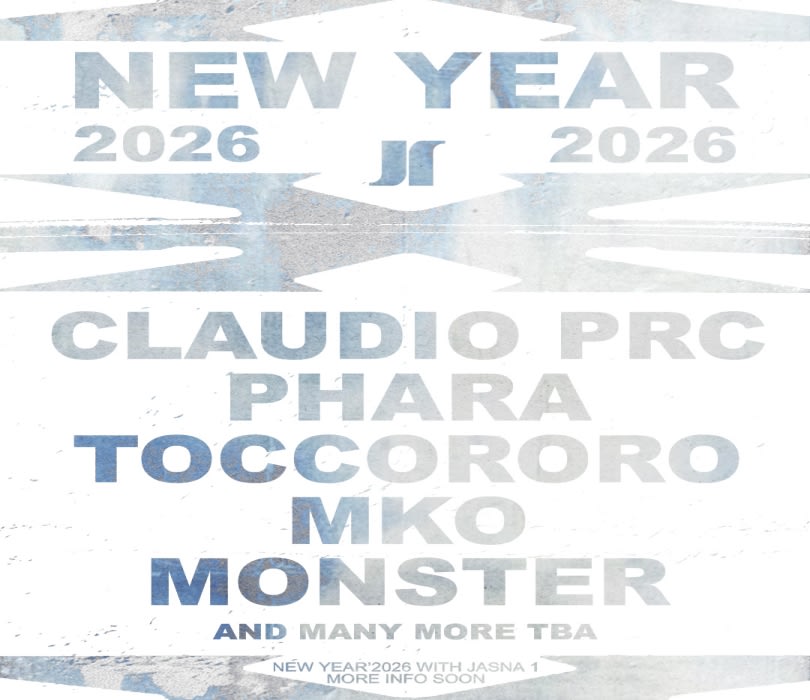 Going. | ✧ JASNA 1 NYE ✧ CLAUDIO PRC, PHARA, TOCCORORO, MKO, MONSTER & MANY MORE TBA - Jasna 1