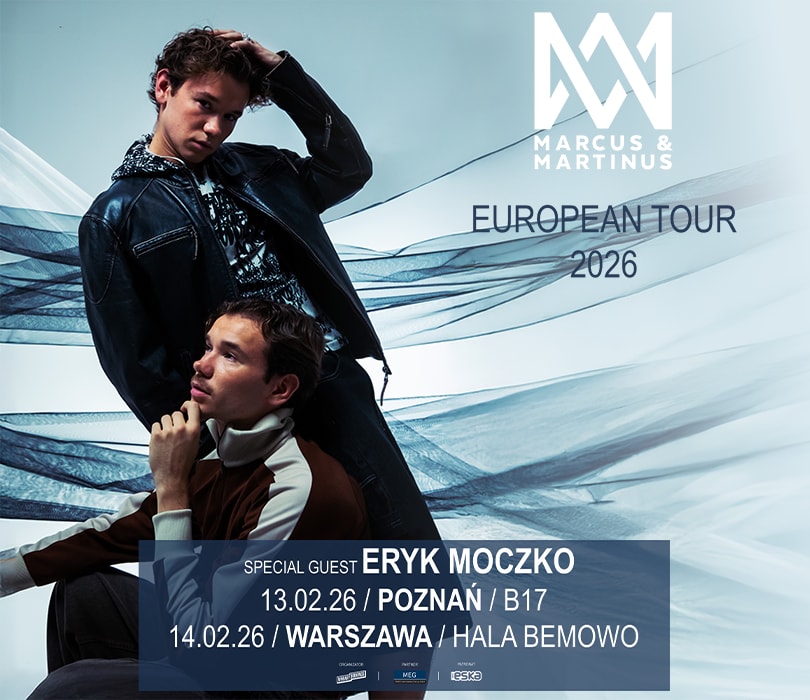 Going. | Marcus & Martinus - European Tour 2026 - Klub Muzyczny B17