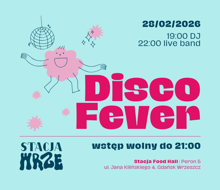 Going. | Disco Fever | live band party - PERON 5 | Stacja Food Hall