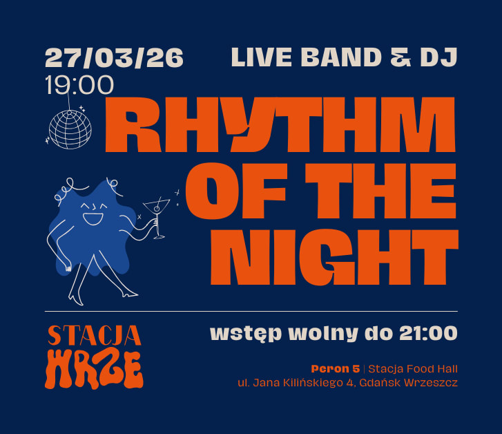 Going. | Rhythm of the night | live band party - PERON 5 | Stacja Food Hall