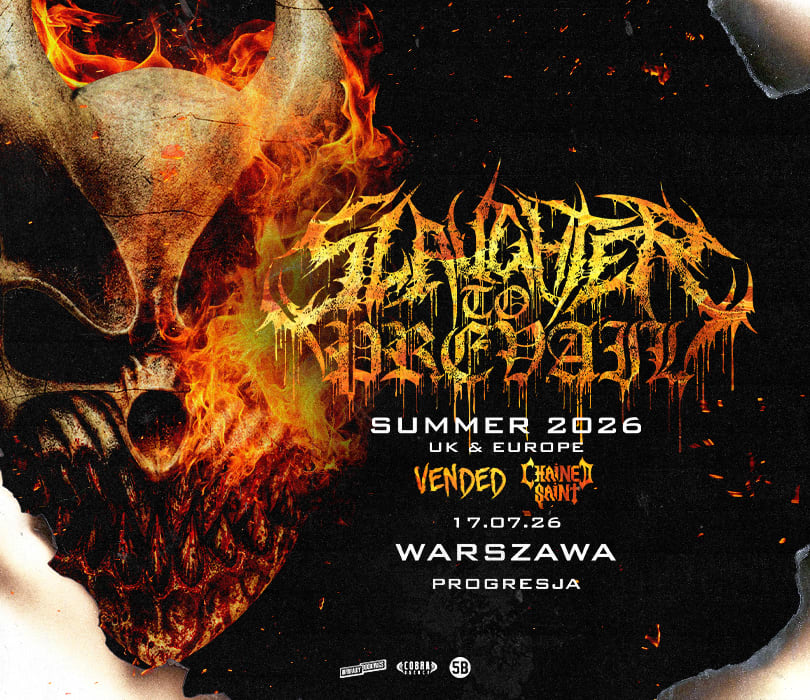 Going. | SLAUGHTER TO PREVAIL + VENDED + CHAINED SAINT | Warszawa - Progresja